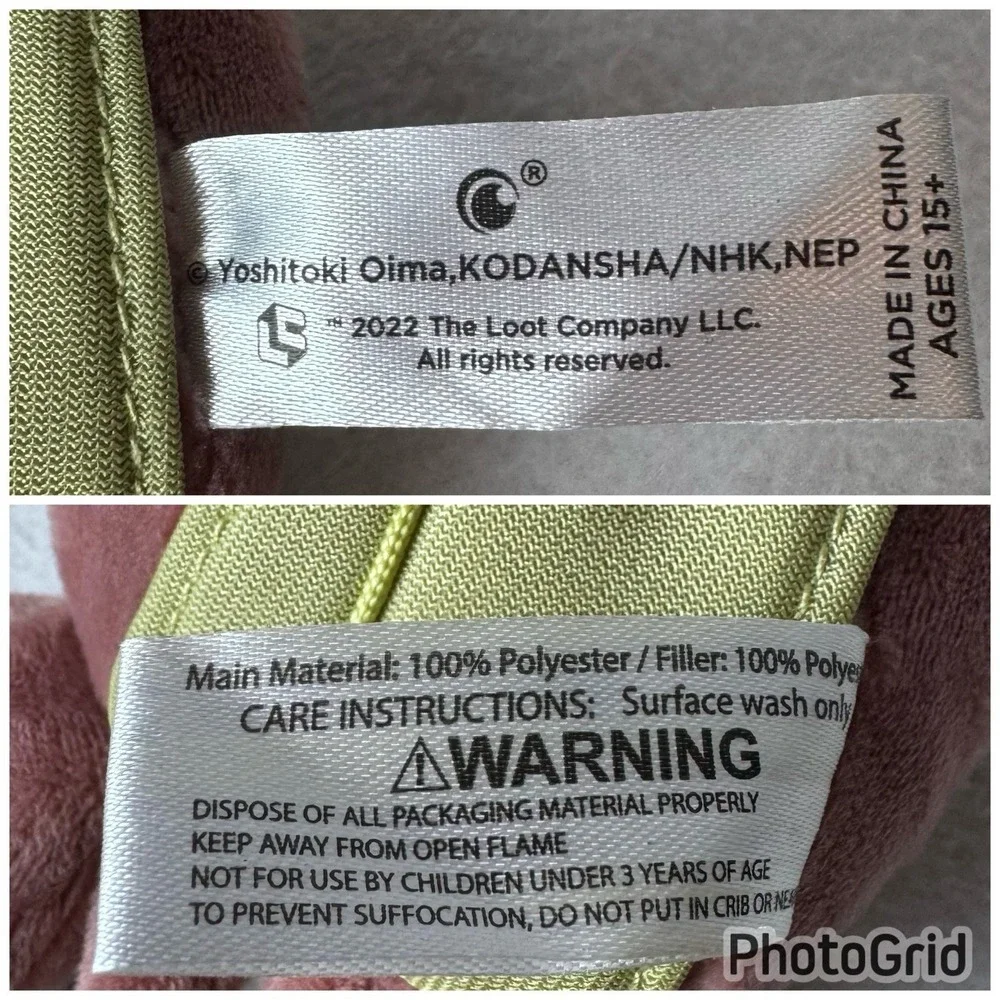 To Your Eternity Crab Plush Loot Crate Yoshitoki 2022 Plushie Stuffed Animal